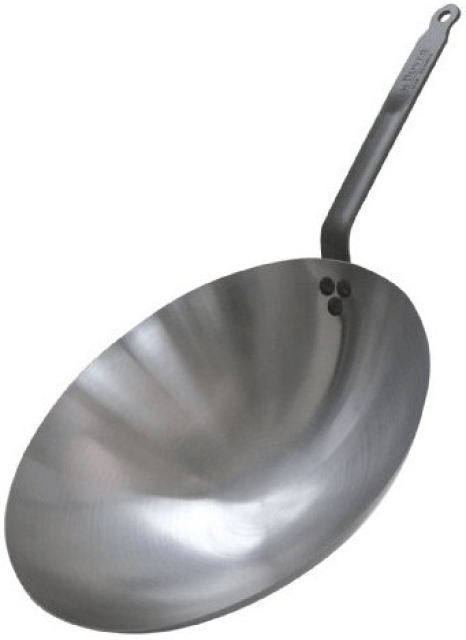 Pfanne Induktion zu Wok Eisen Ø 36cm 5.L