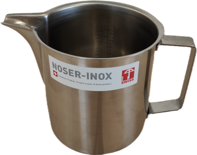 Milchtopf mit Mehrschicht-W&auml;rmeleitboden 1L 