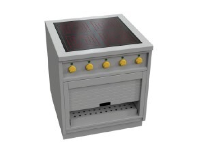 Der Schweizer Modulherd Ceran mit W&auml;rmeschrank