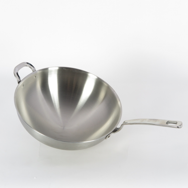 Poêle induction pour wok 35 cm CNS